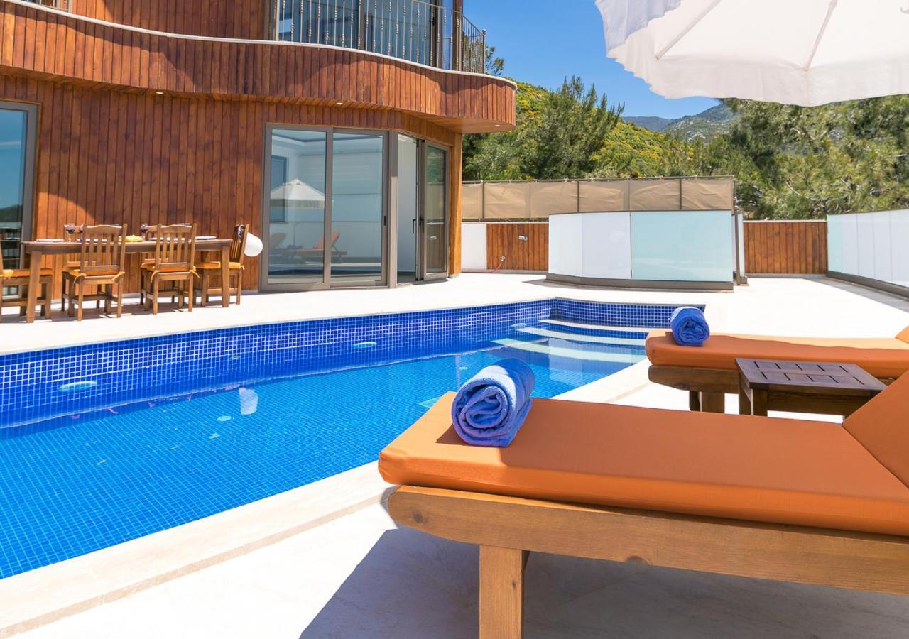 Villa 5 Sleeps 6 Isolated Pool See And Montain View-Villa Kartal Yuvasi Uzumlu  Kültér fotó